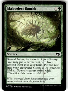 Malevolent Rumble Modern Horizons 3 Regular MTG NM - Picture 1 of 2