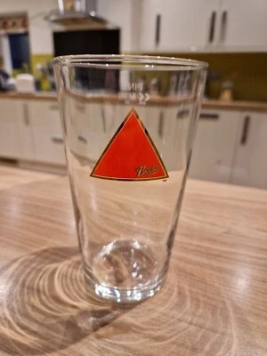 Vintage Look Bass Pint Glass Man Cave Home Bar - Image 1 of 4