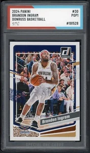 Baloncesto Donruss 2024 Panini Brandon Ingram #30 Soc Pop1 autenticado - Imagen 1 de 2
