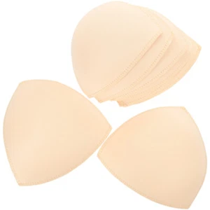 4 Paia Inserto Pettorina Imbottitura Costume da Bagno per Reggiseni Inserti Cuscinetti Bagno Uomo - Foto 1 di 12