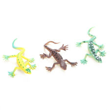 Lizard Model Toy Soft Vivid 12pcs/Set Plastic Lizard Toy For Animal