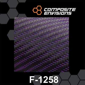 Purple Mirage Carbon Fiber Fabric Cloth 2x2 Twill 3k 8.6oz/290gsm HD-Sample - Picture 1 of 1