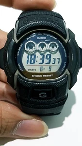 Vintage G-Shock GW Army Black Snake Scale pattern Solar Atomic Wave Ceptor - Picture 1 of 14