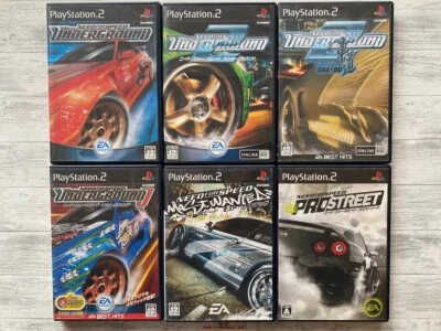 SONY PS2 Need For Speed Underground series & Most Wanted & Prostreet from Japan - Image 1 of 4