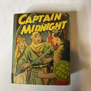 DE COLECCIÓN BETTER LITTLE BOOK CAPITÁN MEDIANOCHE Y JEQUE JOMAK KAHN #1402 1946 - Imagen 1 de 6