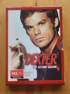 DEXTER Season 2 Crime Thriller Series Collector's Steelbook DVD Reigion 4 PAL - image 1 of 4