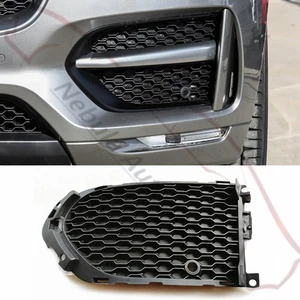 Left Front Bumper Fog Light Grille Cover Fit For Jaguar F-Pace 2017-2020 - Foto 1 di 6