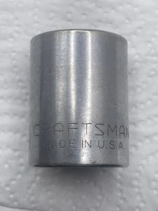 Vintage Craftsman USA G 47512 7/8 " 12pt 1/2" Drive Socket - Picture 1 of 6