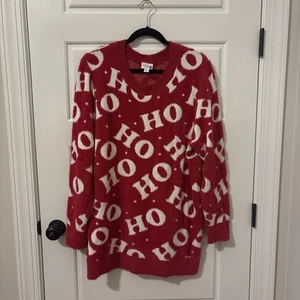 Lularoe Berrie Sweater HoHoHo Retail $60 - XL - Item770 - Picture 1 of 9