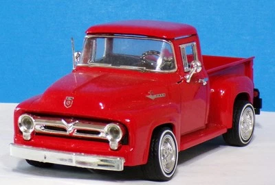 1956 FORD F-100 RED PICKUP  MODEL 1/24th. - Image 1 of 4