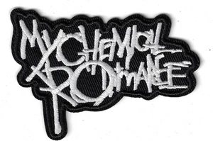 MY CHEMICAL ROMANCE Embroidered Iron/Sew On Patch Rock Band Measures 3"x 1 1/2" - Picture 1 of 2