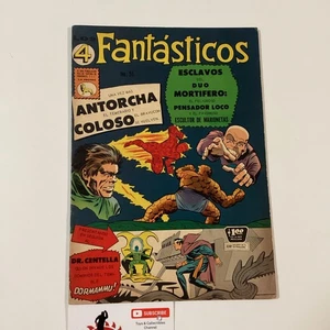 1965 FUMETTI SPAGNOLI LOS 4 FANTASTICOS #51 LA PRESA MESSICO = RACCONTI STRANI 126 - Foto 1 di 6