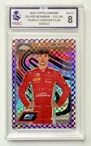 Topps Chrome Formula 1 2024 Oliver Bearman Future Stars F2 Prema Racing 170/199 - Bild 1 von 7