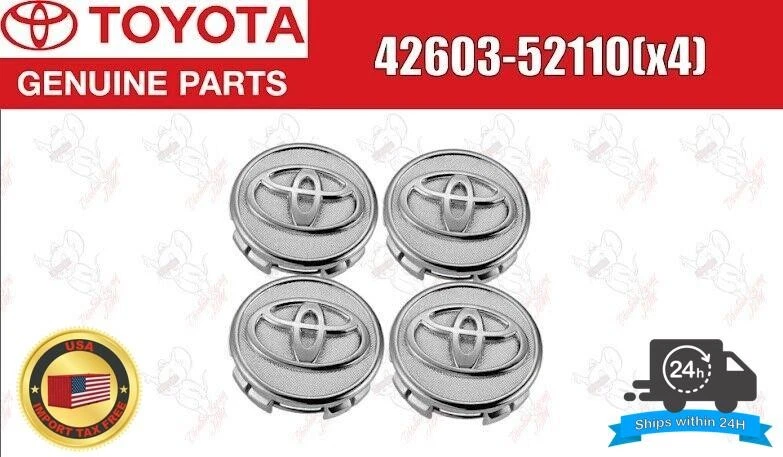 Tapa central de rueda genuina Toyota 57 mm 42603-52110 (x4) OEM  Foto 1 de 4