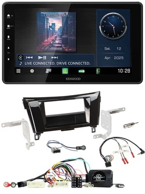 Kenwood Lenkrad Bluetooth USB DAB Autoradio für Nissan X-Trail Qashqai 2014-2017 - Bild 1 von 4