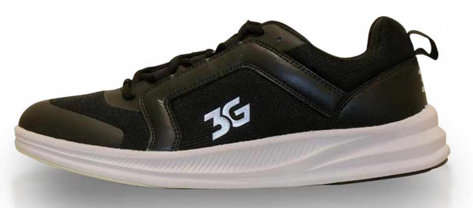 3G Kicks II Unisex Black Bowling Shoes - Image 1 of 1