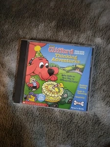 Clifford The Big Red Dog Thinking Adventures Scholastic CD-ROM Educational  - Picture 1 of 4