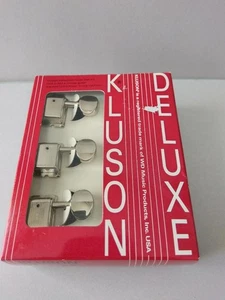 Kluson Guitar Peg for Strat/Tele Nickel Unused, New Condition - Picture 1 of 16