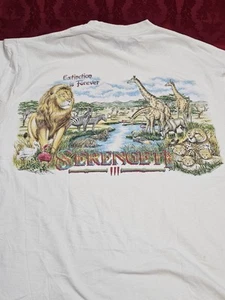 Vintage Single-Stitch T-Shirt Herren XXL Busch Gardens Tampa Florida - Bild 1 von 8