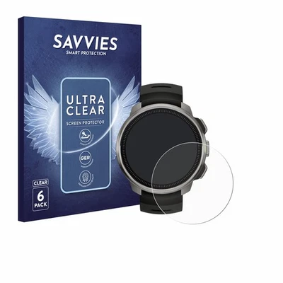 SAVVIES 6 Pack Screen Protector for Suunto Ocean Protective Film Shield Clear Protection