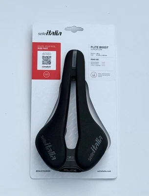 NUEVO Sillín Selle Italia Flite Boost Superflow - L3 145 mm - Carretera/Grava/XC Foto 1 de 4
