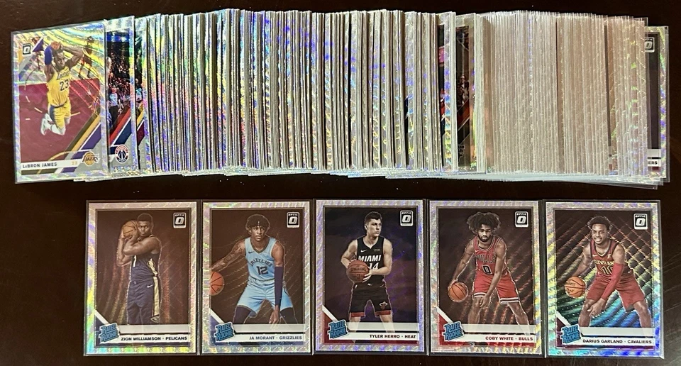 2019-20 Donruss Optic Basketball Complete Set 1-200 Fanatics Silver Wave - Image 1 of 1