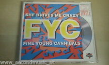 3 INCH MAXI CD -FINE YOUNG CANNIBALS--SHE DRIVES ME CRAZY --2 TRACKS