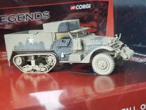 Corgi Diecast LEGENDS M3 HALF-TRACK U.S  GERMANY 1945 RARE BRAND NEW 1/50 SCALE  - Picture 1 of 10