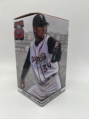 Lansing Lugnuts 25th Anniversary Bobblehead Series Noah Syndergaard #34, NIB!! Cover