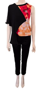 Camiseta de fútbol asimétrica Adidas One Shoulder Top Alemania talla 36 RARA - Imagen 1 de 8