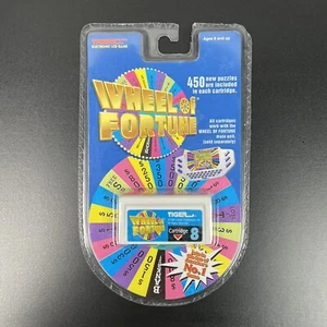 Wheel Of Fortune Cartridge 8 Tiger Electronics LCD Game 450 New Puzzles 1996 New - Picture 1 of 6