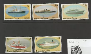 TRISTAN DA CUNHA 535-46 boats ships VFNH - Picture 1 of 1