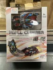 Arrampicata a Parete RC Auto 360° Rotazione Shunt Giocattolo con Fari Fanale Posteriore Ricaricabile - Foto 1 di 5