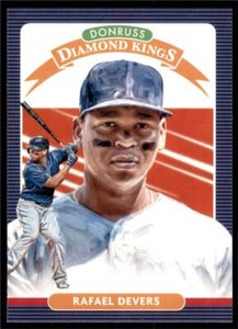 2020 Donruss Diamond Kings #16 Rafael Devers Boston Red Sox