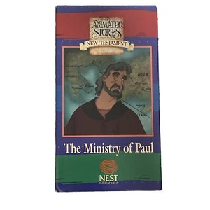 NEST Animated Stories New Testament Ministry of Paul VHS Video Tape Christian - Picture 1 of 2