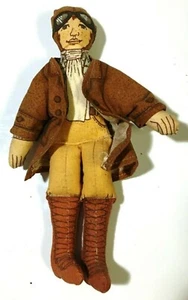 Muñeca de tela coleccionable Amelia Earhart Famous Americans Hallmark agosto 1979 vintage - Imagen 1 de 4