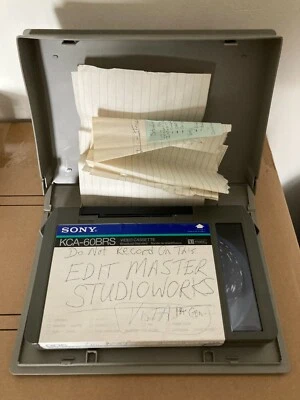 Edit Master Studioworks 3/4" U-Matic Broadcast Master Video Tape Beschreibung lesen - Bild 1 von 4