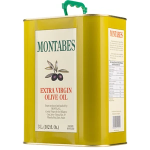 Montabes EVOO - Best Robust Cooking Extra Virgin Olive Oil 3 L Tin from Spain - Picture 1 of 3