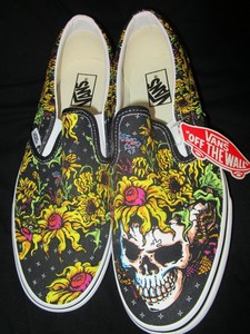 skull van shoes