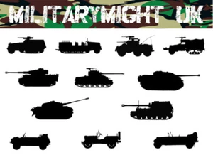 HOJAS DE RECONOCIMIENTO DE VEHÍCULOS ESCALA 1/16 - 1/18 120mm FIGURAS WW2 - Imagen 1 de 1