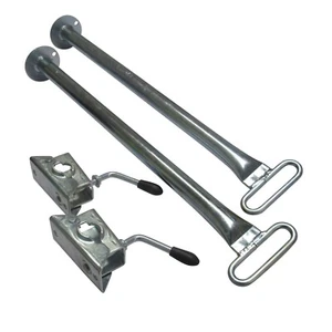 Tubo de caída y abrazadera de soporte de hélice de remolque con mango X2 34 mm x 600 mm - Imagen 1 de 12
