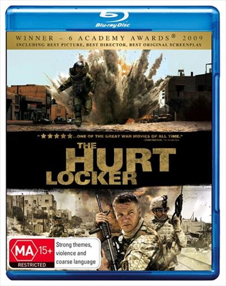 The Hurt Locker (Blu-Ray 2008) Jeremy Renner, Anthony Mackie, Brian Geraghty NEW - image 1 of 1
