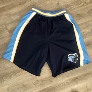 VTG NBA Memphis Grizzlies Authentic Jersey Basketball Shorts Blue Men’s Size XXL - Picture 1 of 6