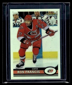 1999 O-Pee-Chee Chrome Refractor #23 Ron Francis Hurricanes HOF EXMT - Picture 1 of 2