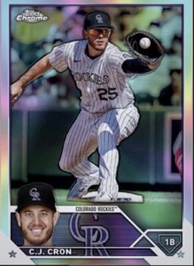 [DIGITAL] Topps Bunt - C.J. Cron - Topps Chrome 23 S1 - Refractor Base - Picture 1 of 1