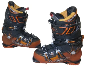 Salomon Energyzer 120 Ski Boots Size 26 / 26.5 308mm Orange Quest 12 Biovent ✅ - Picture 1 of 12