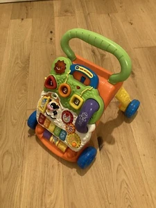 Vtech 80-077064 Spiel- und Laufwagen, Bunt-Grün/Orange, Guter Zustand - Bild 1 von 4