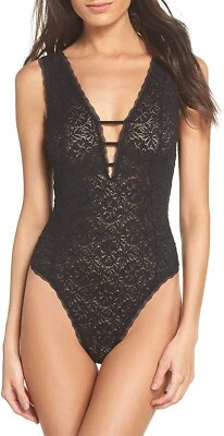 Body para mujer Free People 178559 Mason negro talla S Foto 1 de 3