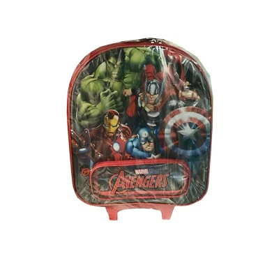 Maleta de mano Marvel Avengers para niños con ruedas 19" lado blando nueva Foto 1 de 2