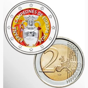 2€ EURO COLORATO - SPAGNA CAMPIONE EUROPA 2024 / 1 - Imagen 1 de 1